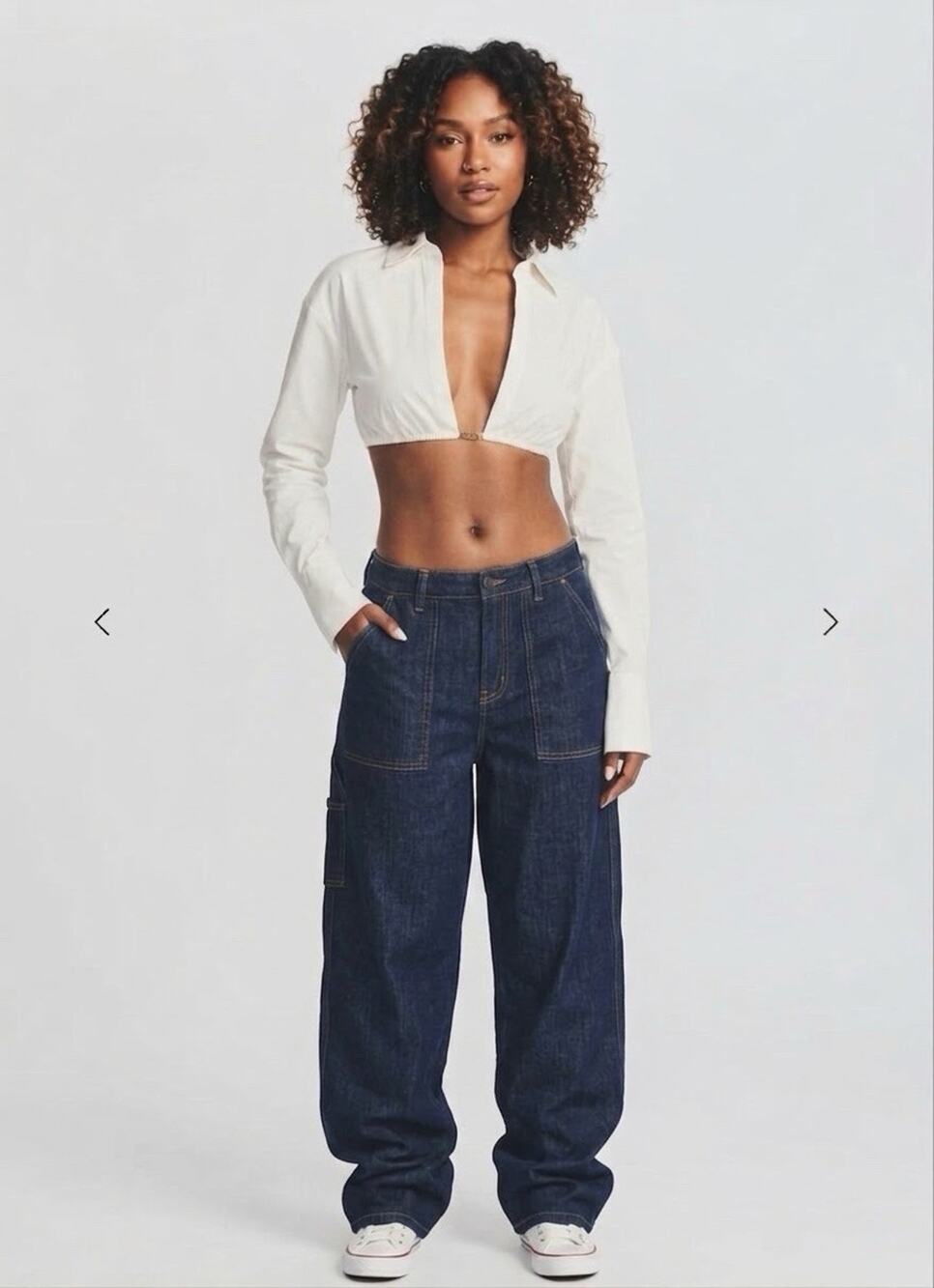 Ser.O.Ya Shel Top, White, XS